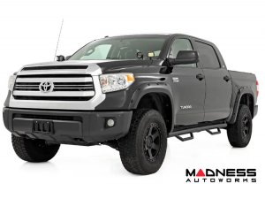 Toyota Tundra Side Steps - Nerf Steps - Rough Country - Crewmax - 5'7" Bed Toyota Tundra Side Steps - Nerf Steps - Rough Country - Crewmax - 5'7" Bed